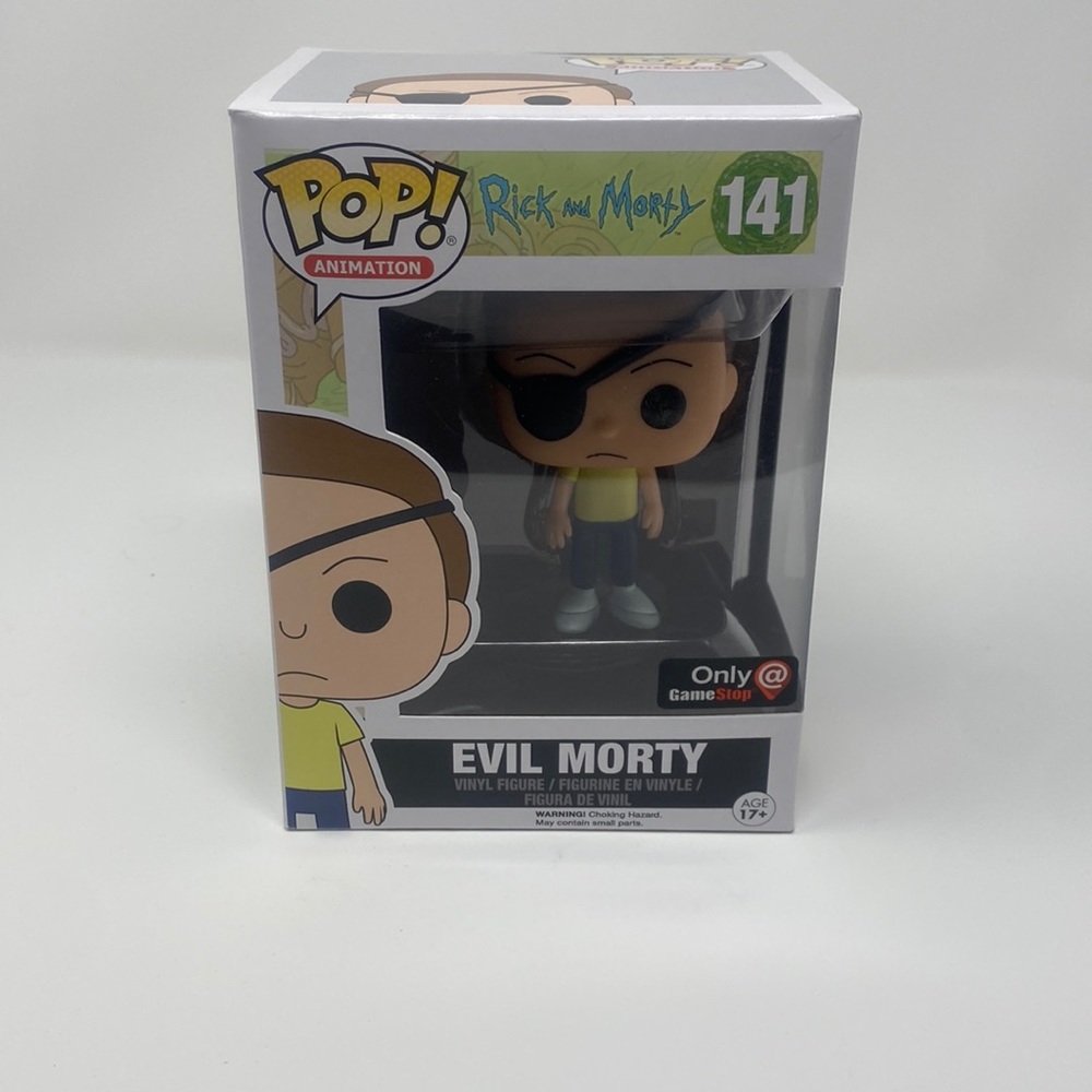 Evil Morty GameStop exclusive Funko